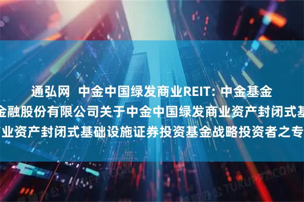 通弘网  中金中国绿发商业REIT: 中金基金管理有限公司、中国国际金融股份有限公司关于中金中国绿发商业资产封闭式基础设施证券投资基金战略投资者之专项核查报告